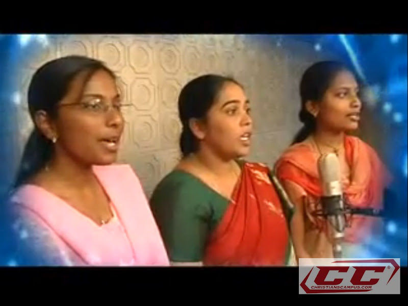 Bro A R Stevenson Choir members singing in studio telugu christian songs albums melodies