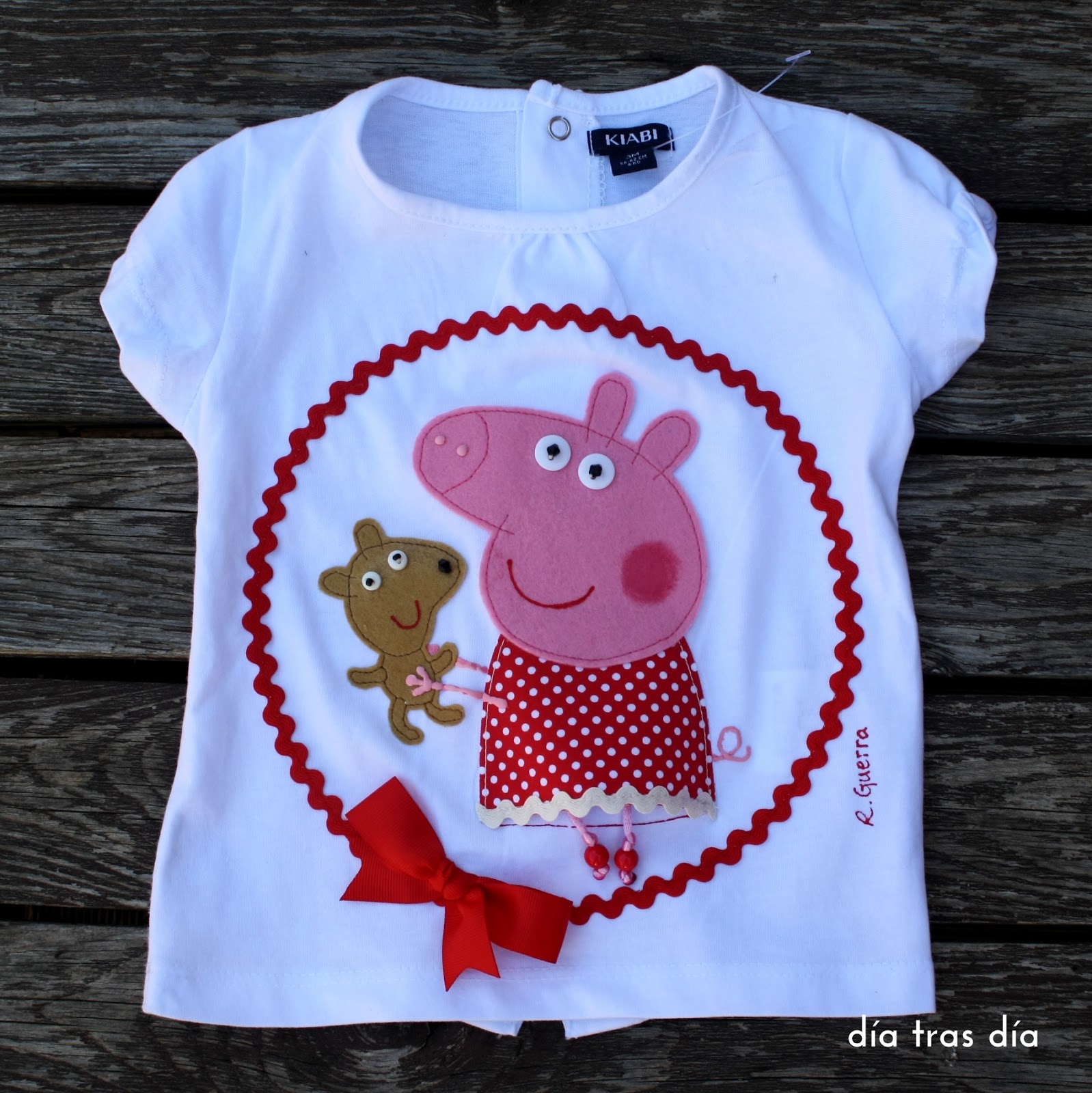playeras de peppa pig personalizadas