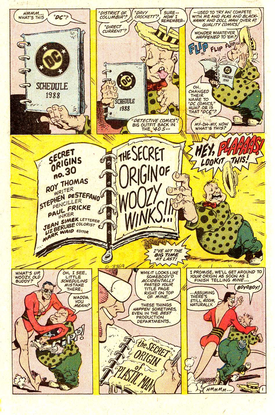 Read online Secret Origins (1986) comic - Issue #30 - 22
