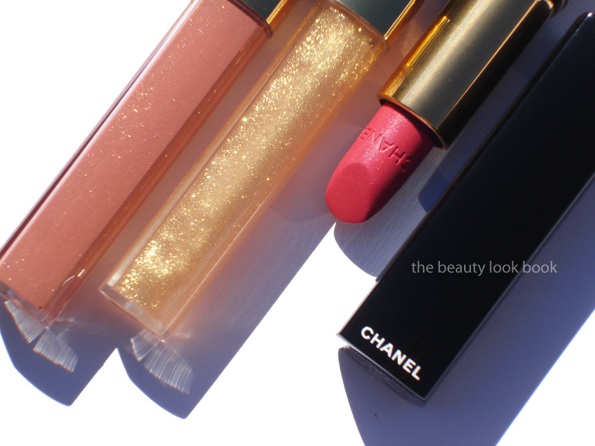 Chanel Sweet Beige & Sparkle d'Or Glossimer and Enivrée Rouge Allure - The  Beauty Look Book