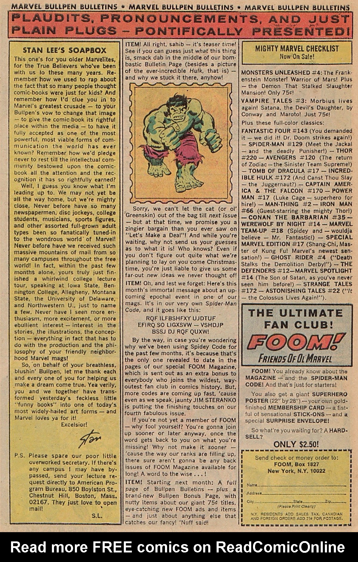 Read online Werewolf by Night (1972) comic -  Issue #14 - 19