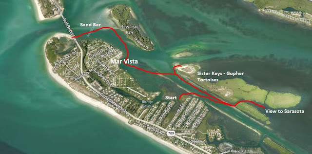 Kayaking guide to Longboat Key - Map2