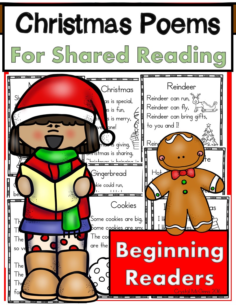 Christmas Emergent Readers and Poems  Mrs. McGinnis' Little Zizzers