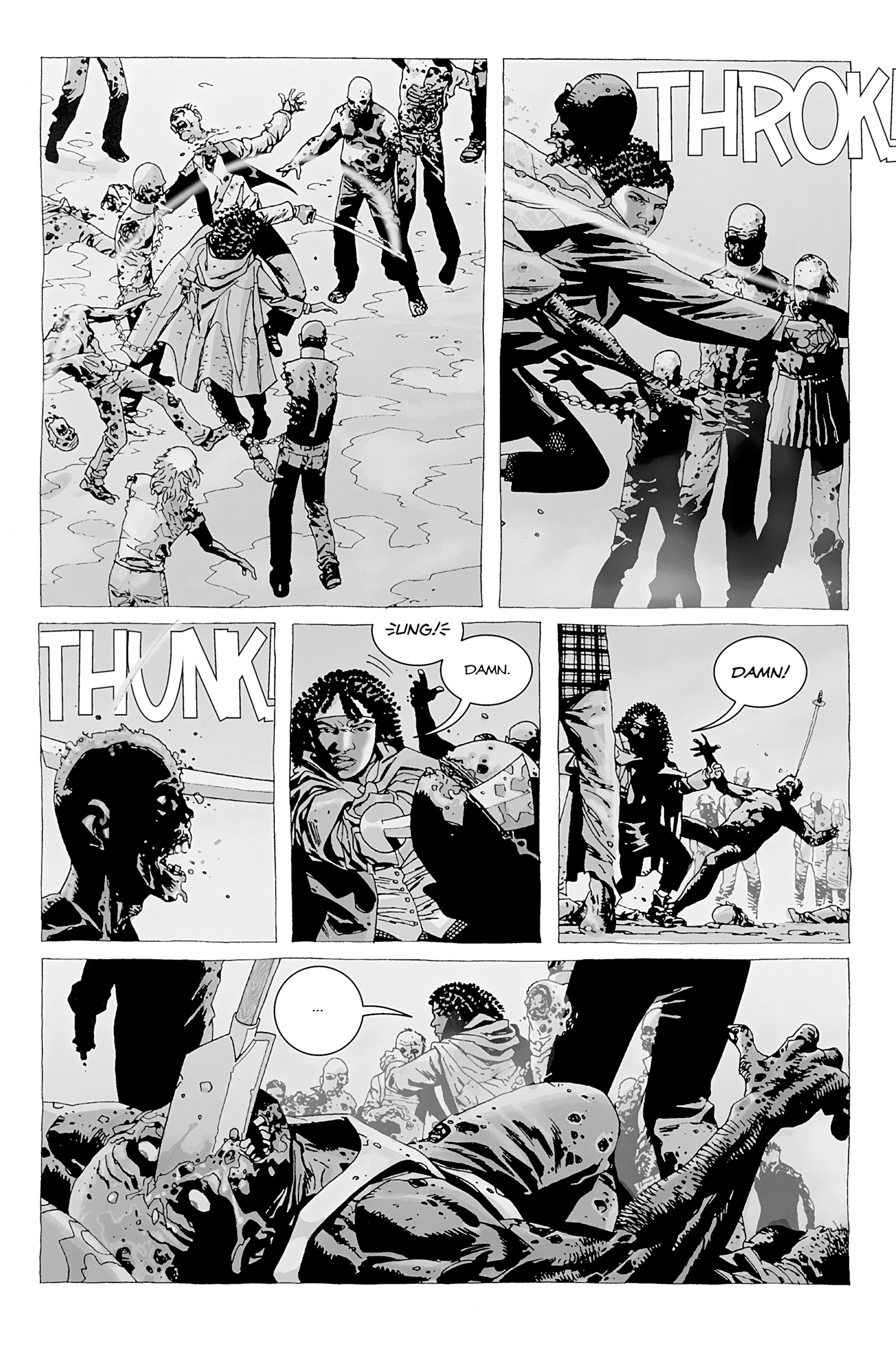 Read online The Walking Dead comic -  Issue # _Special - Michonne Special - 20