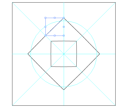 Как нарисовать ромб в иллюстраторе