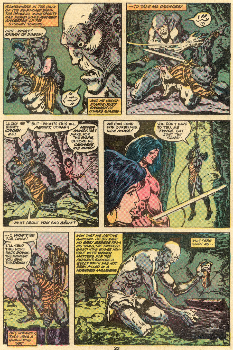 Read online Conan the Barbarian (1970) comic -  Issue #90 - 14