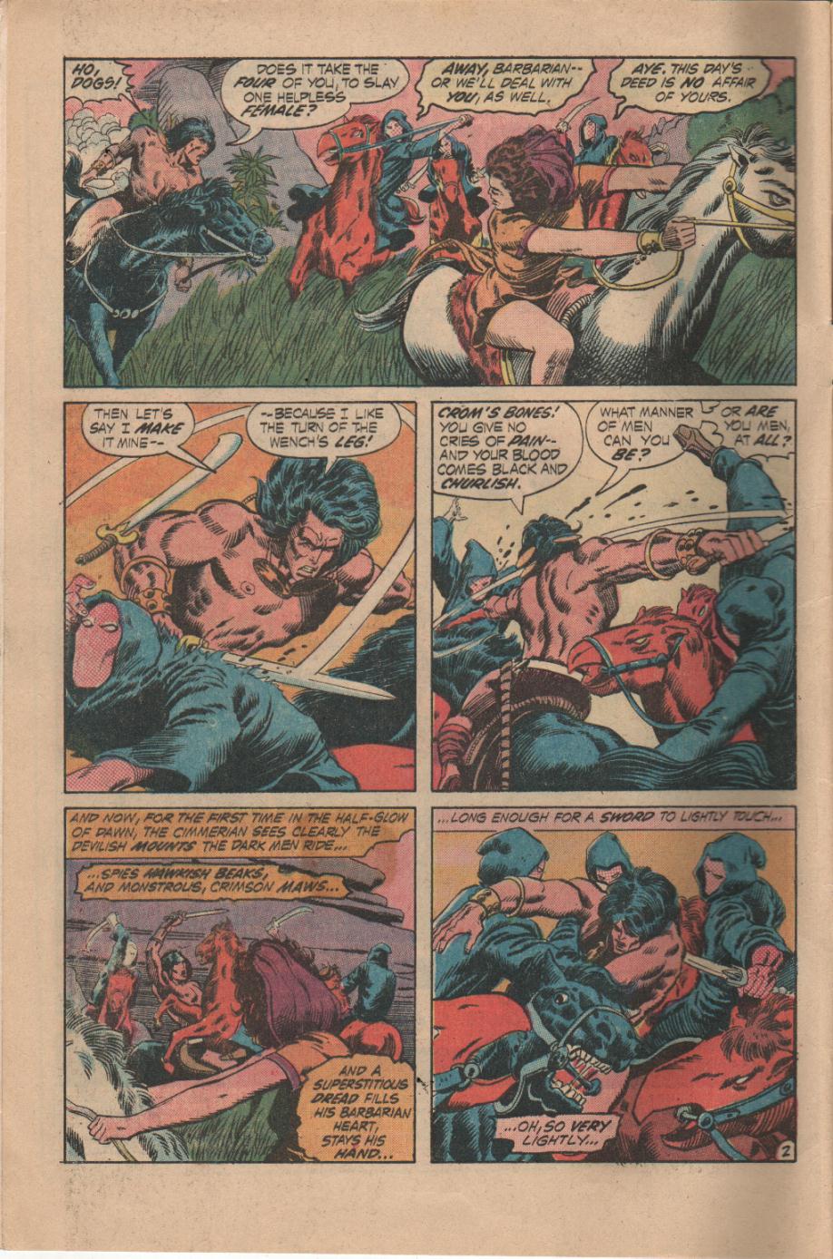 Read online Conan the Barbarian (1970) comic -  Issue #14 - 3