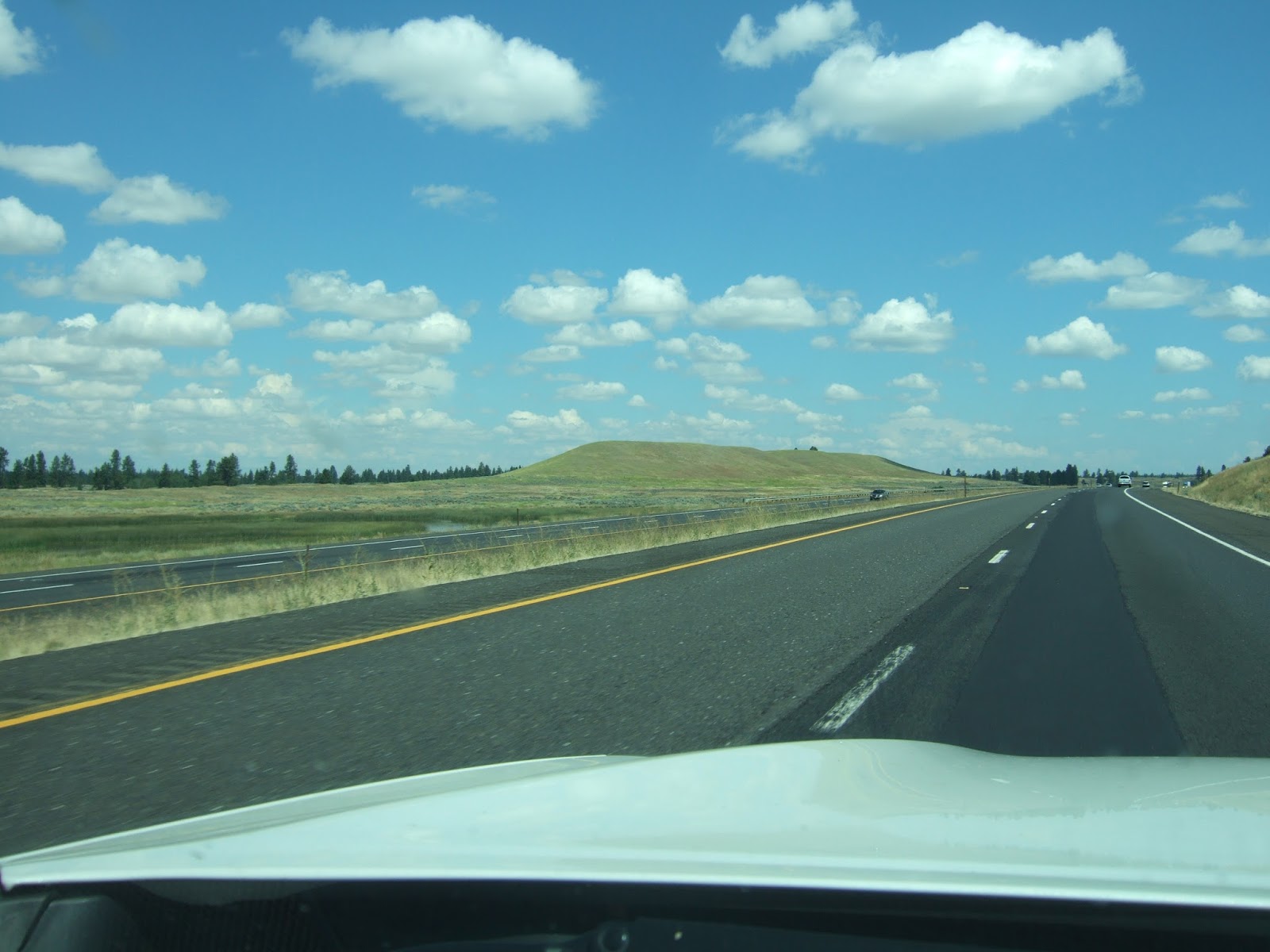 Reading the Washington Landscape Sprague Lake Rest Stop and Somewhere