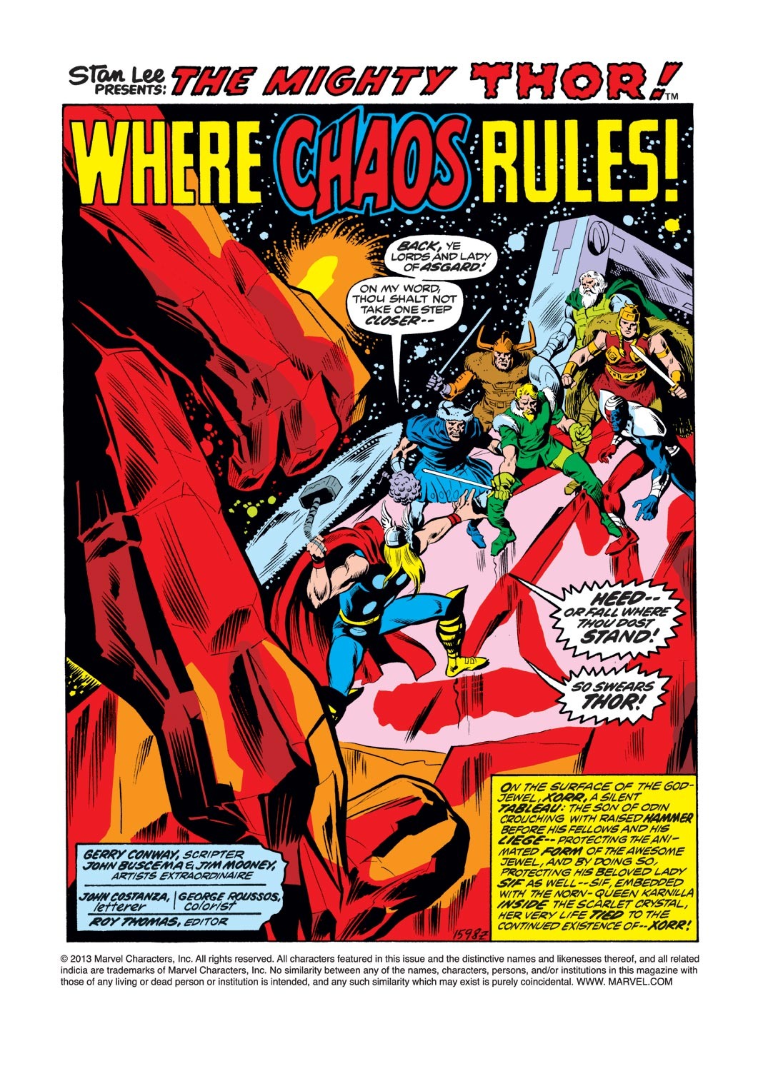 Read online Thor (1966) comic -  Issue #216 - 2
