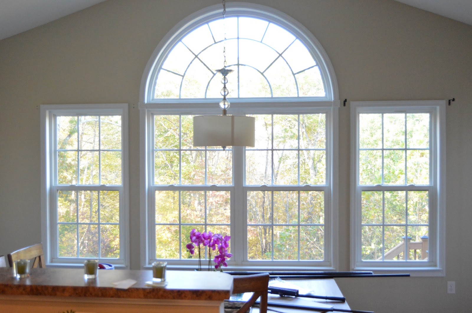 Designed To Dwell Morning Room Challenge How to Trim an Arched Window