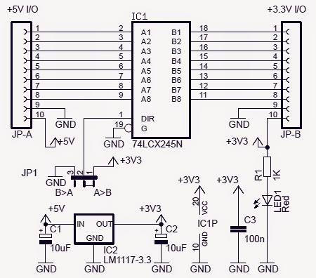 Electronic Project: Bidirectional Logic Level Converter Circuit
