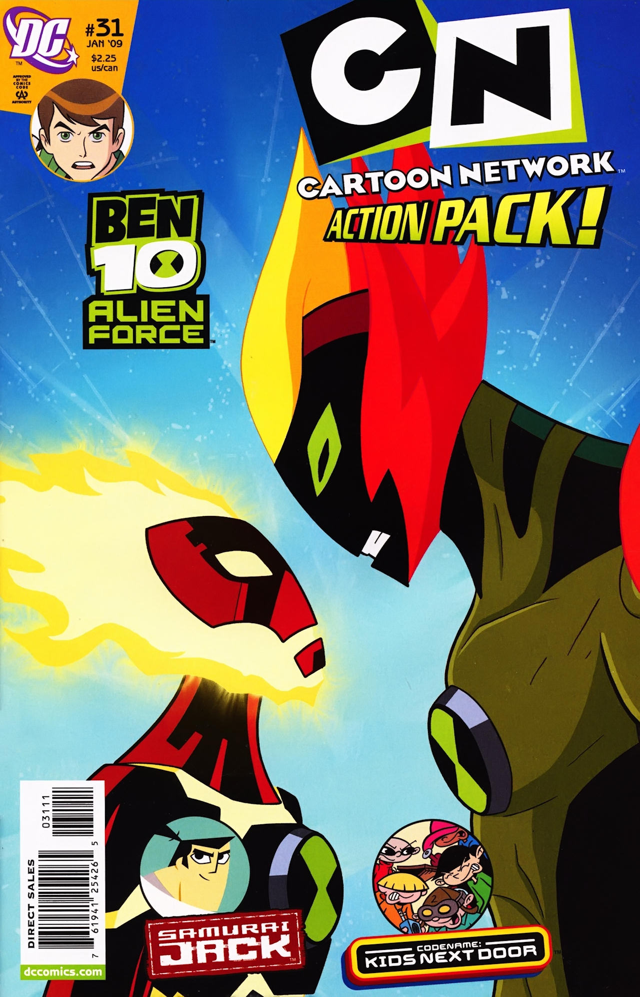 Read online Cartoon Network Action Pack comic -  Issue #31 - 1