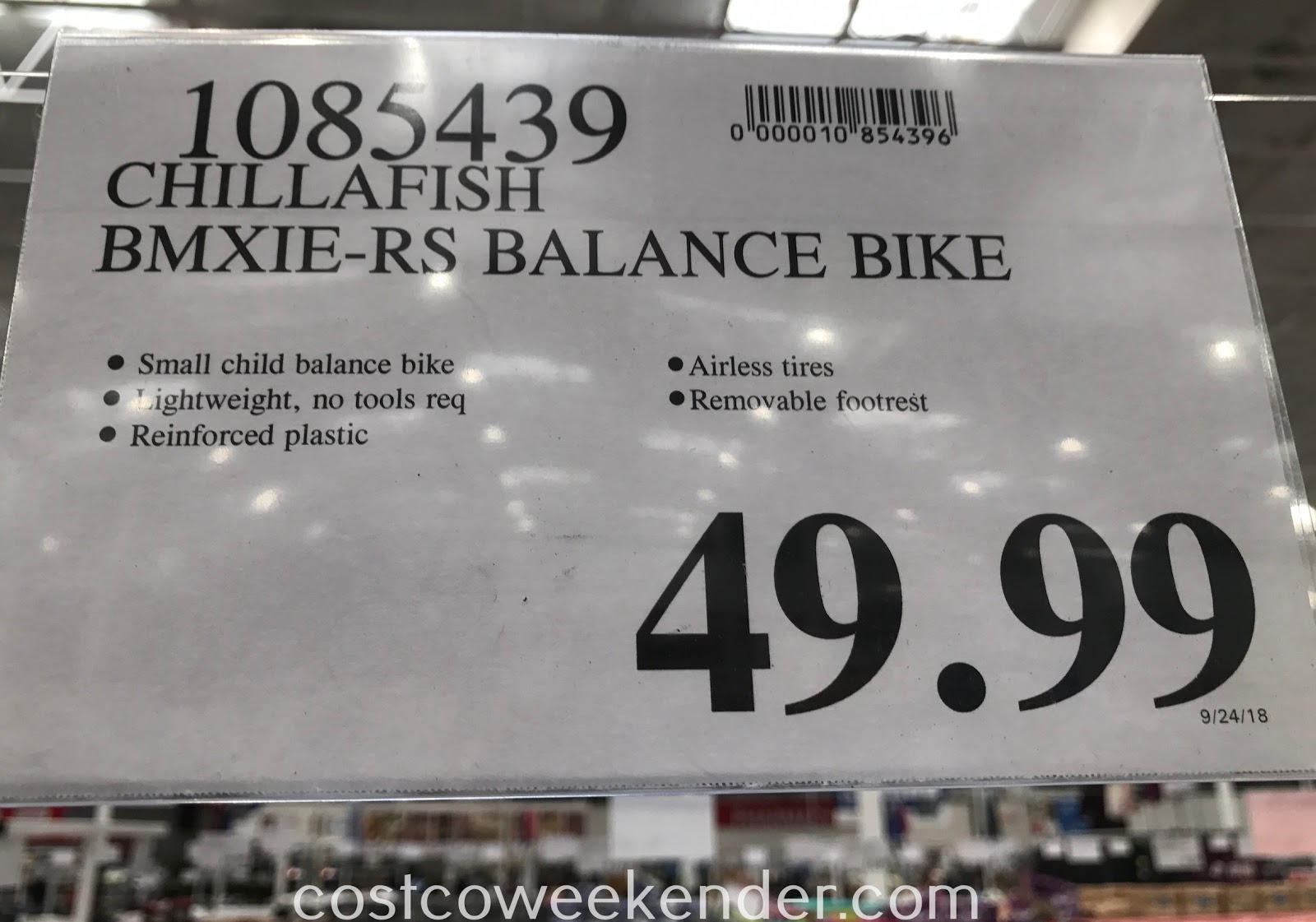 costco balance bike chillafish
