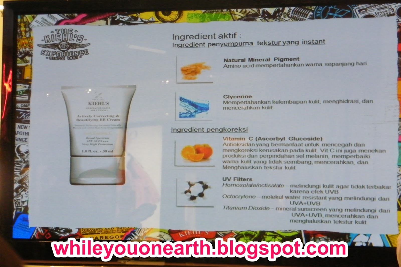 While you on earth.. How Kiehl's Clearly Corrective Deep Moisture Clarifying Cream Work with