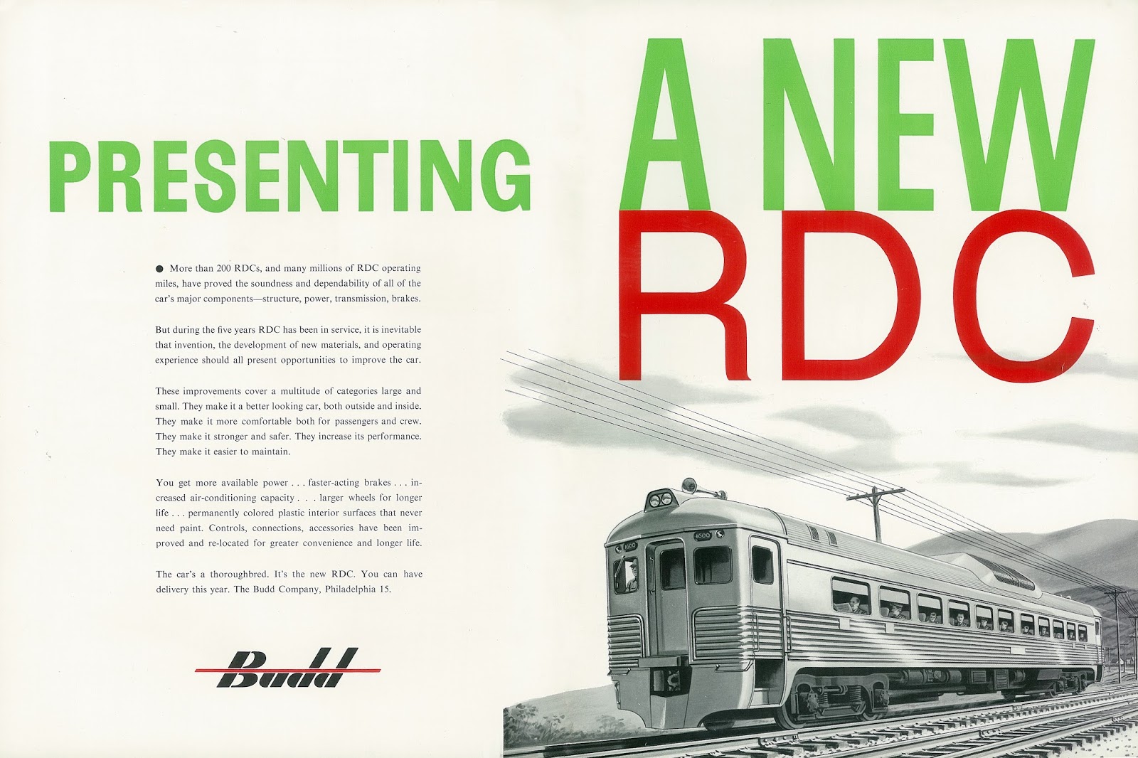 Rolly Martin Country: Budd Rail Diesel Car - Part 2