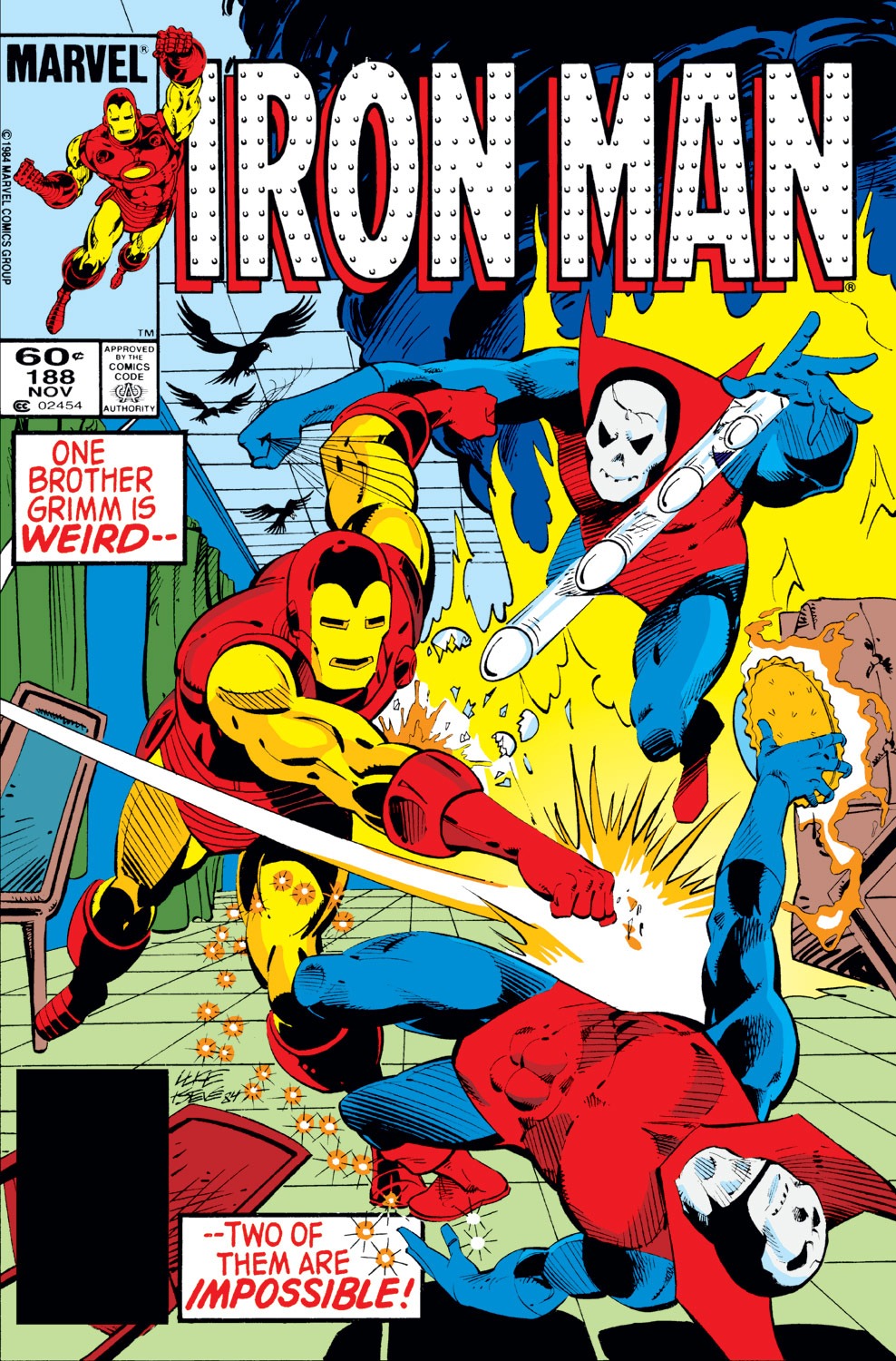 Read online Iron Man (1968) comic -  Issue #188 - 1
