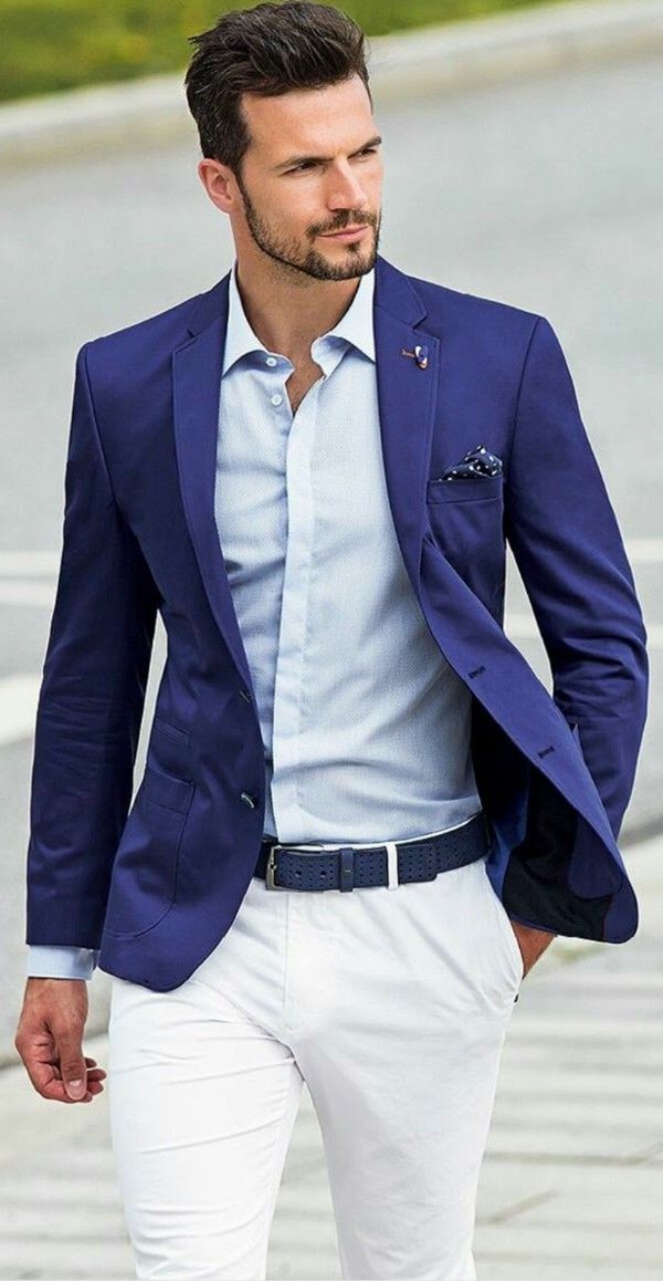 Traje Look Masculino Social Casual Roupa Casual Roupa Masculina