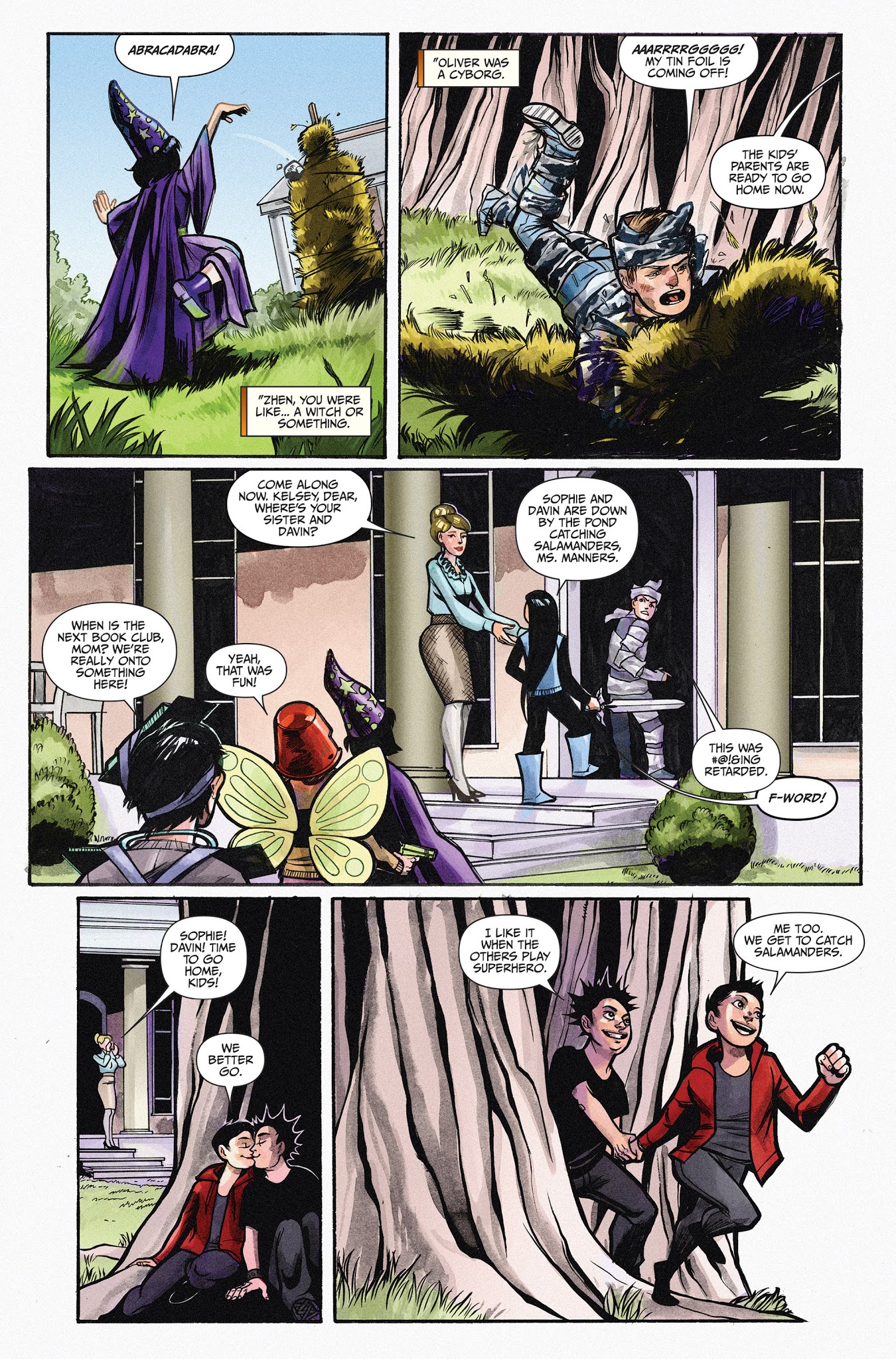 Read online The Pantheon Project comic -  Issue #1 - 5
