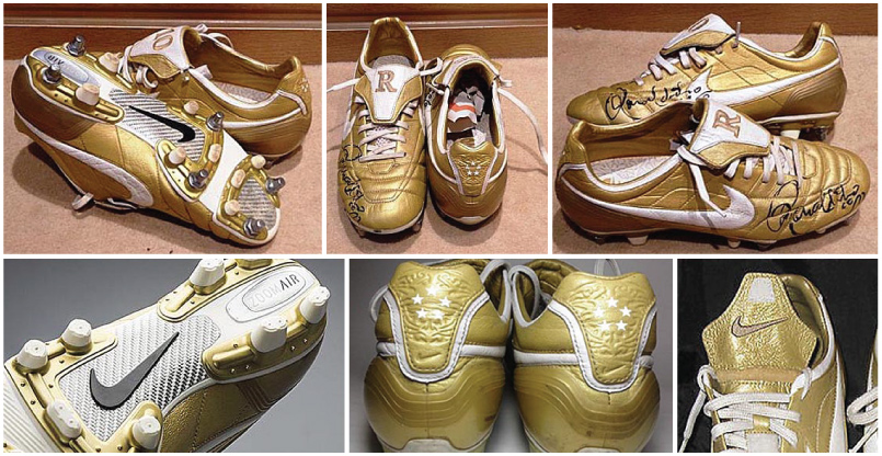 nike tiempo r10 gold