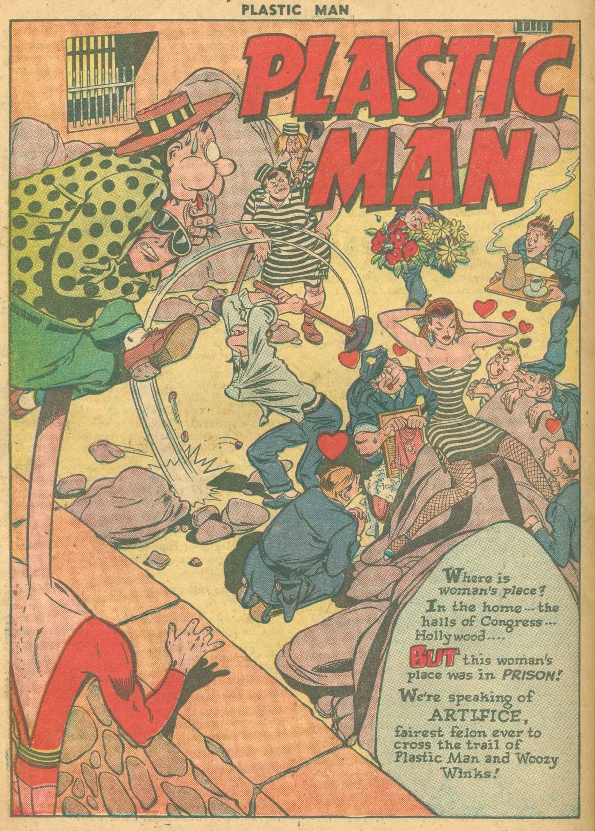 Read online Plastic Man (1943) comic -  Issue #13 - 36