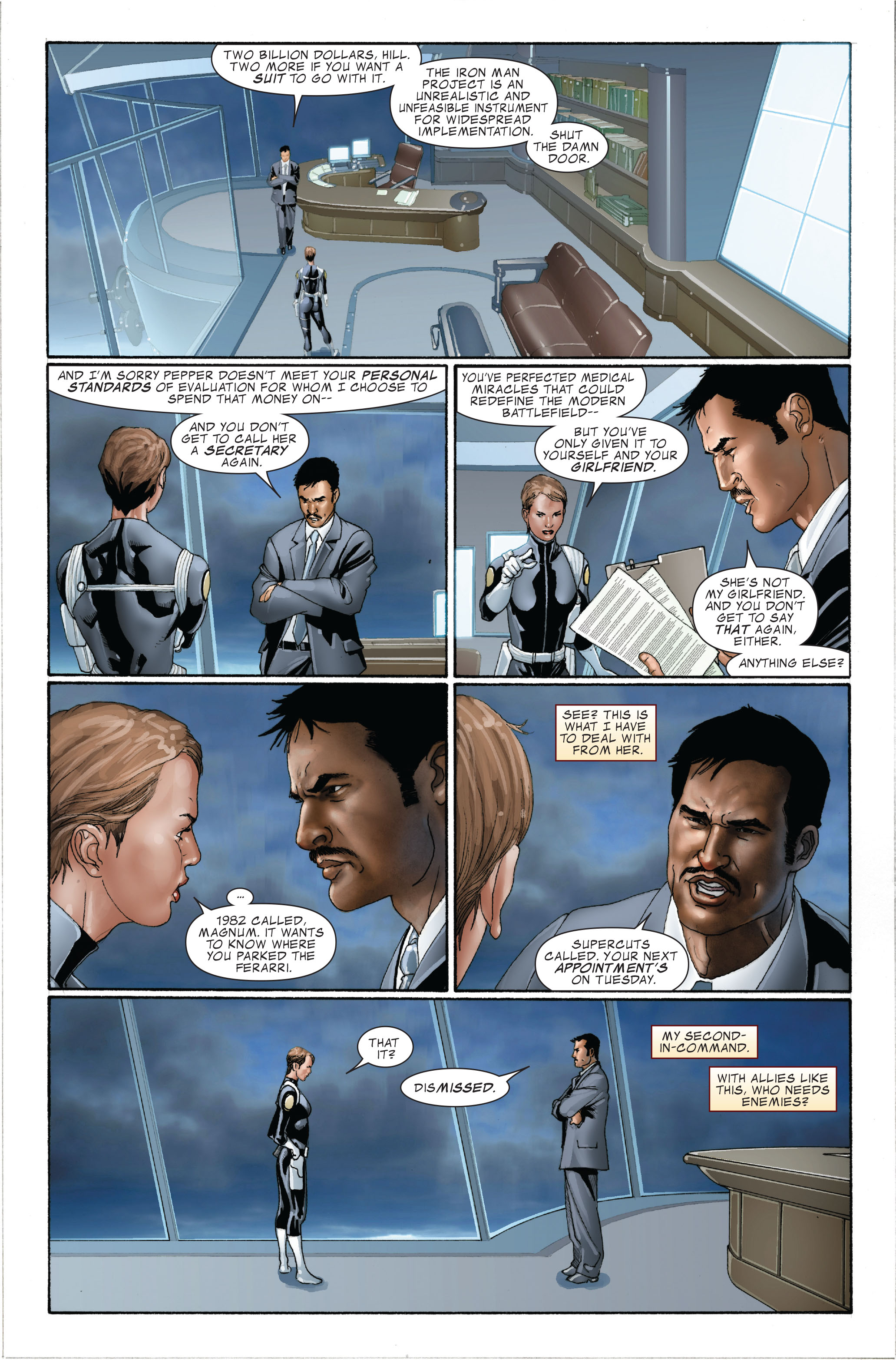 Invincible Iron Man (2008) 4 Page 9