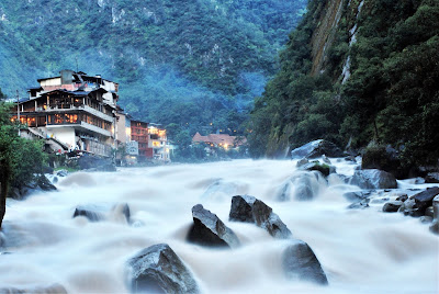 ruta Hidroeléctrica Machu Picchu, Aguas Calientes Hidroelectrica