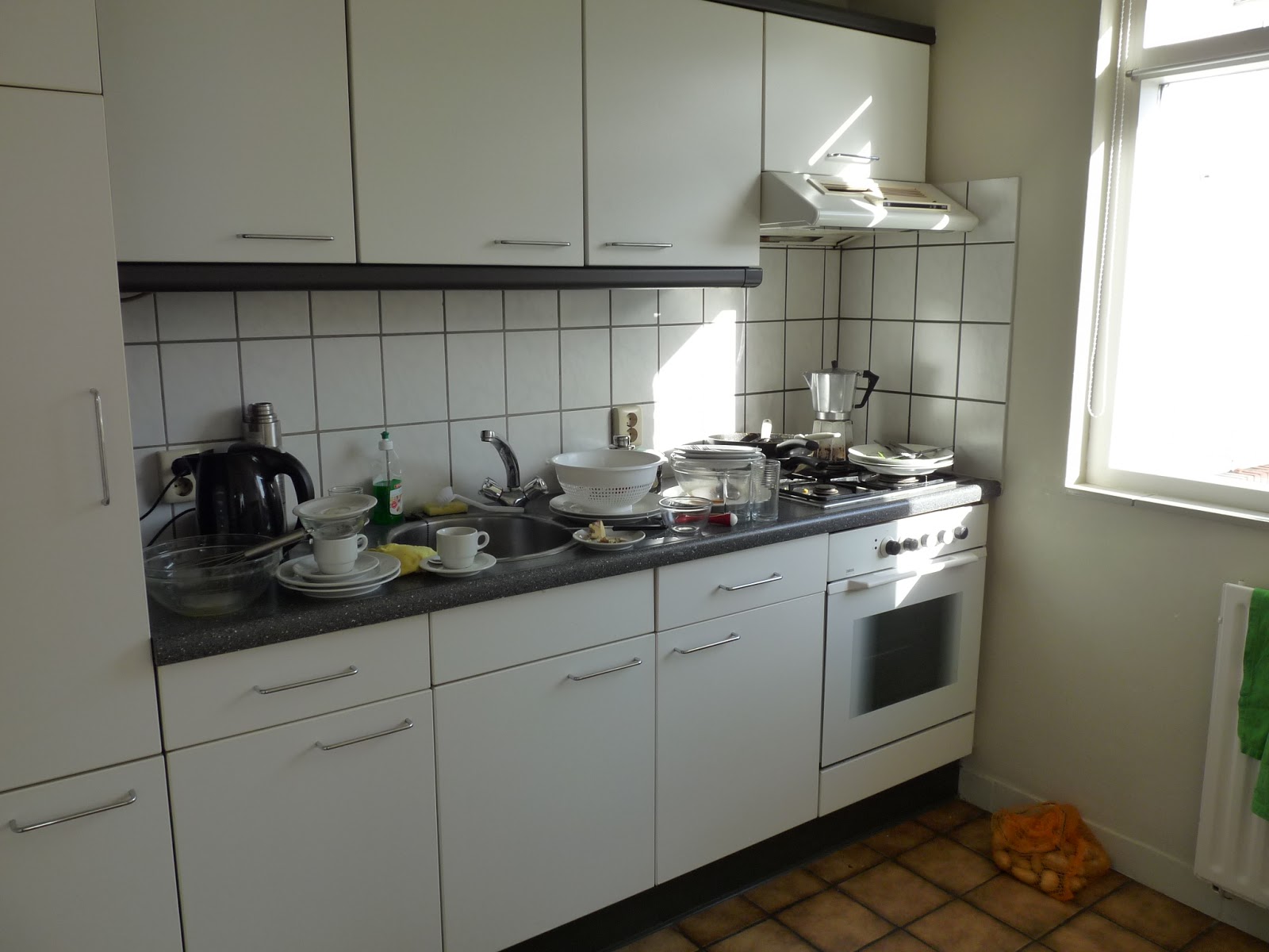 Klementines Ordnungsliebe: Küche vorher-nachher