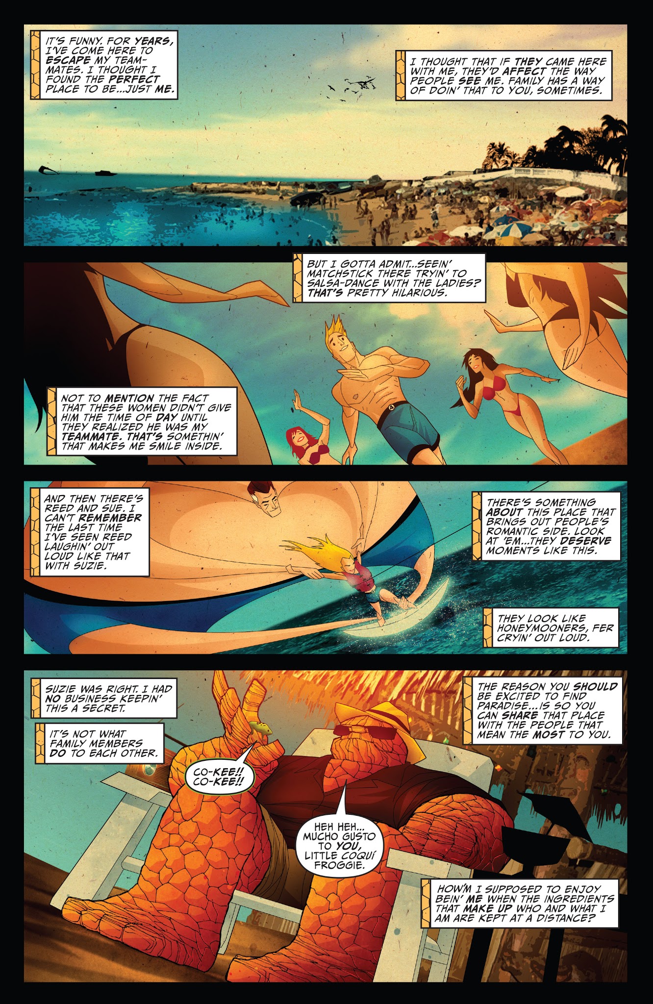 Read online Fantastic Four: ¡Isla De La Muerte! comic -  Issue # Full - 38