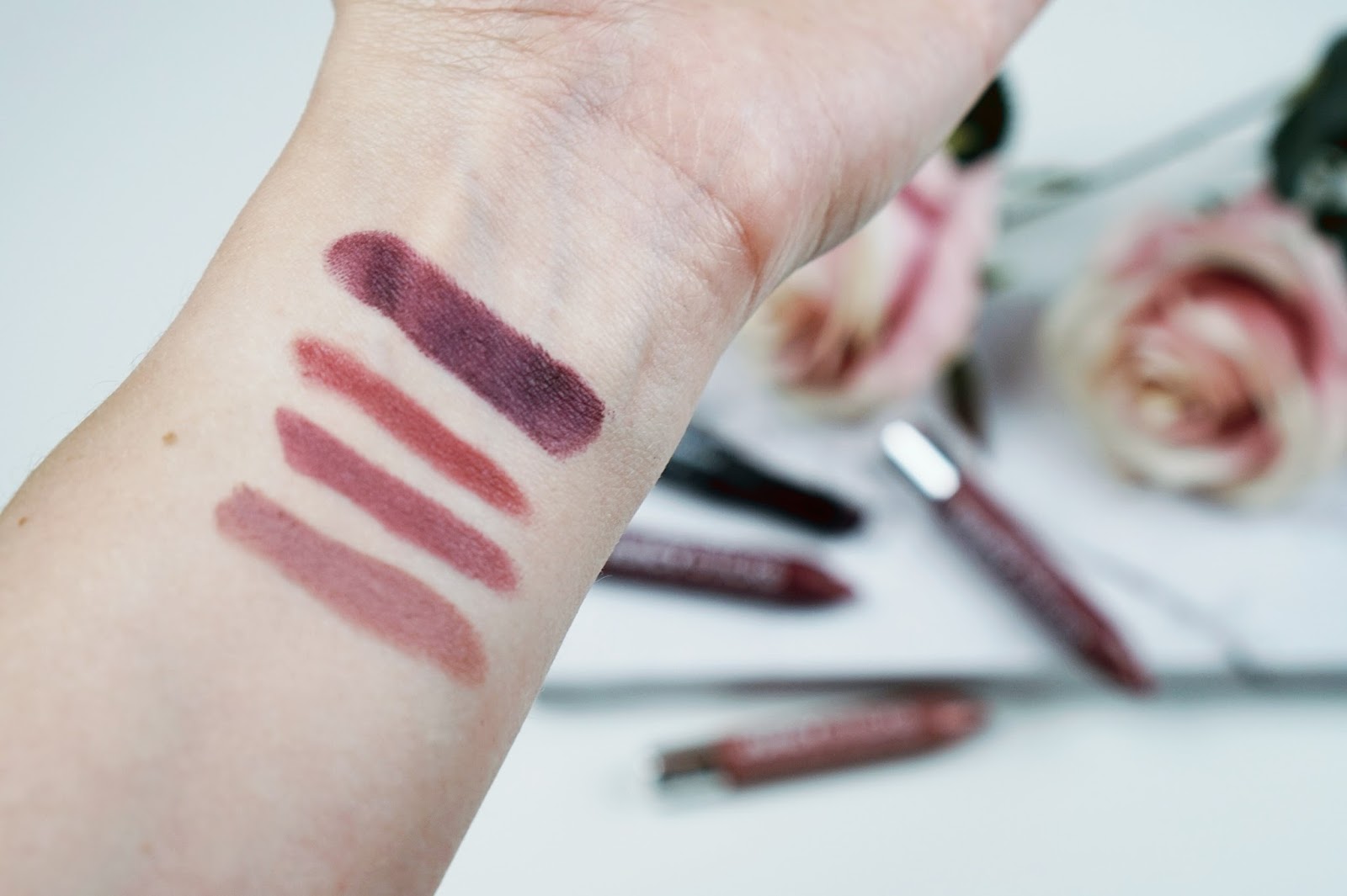 Technic Cosmetics Lipstick Swatches