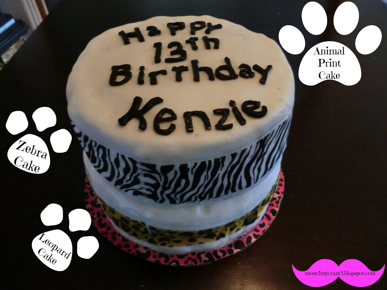 How To Make A Leopard Print Outside Cake How To Make A Leopard Print Outside Cake