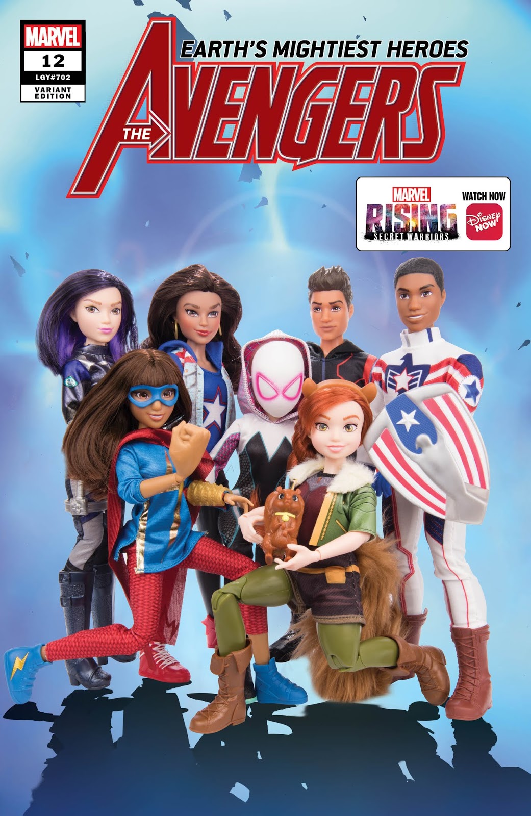 Introducing Marvel Rising Action Doll Homage Covers!