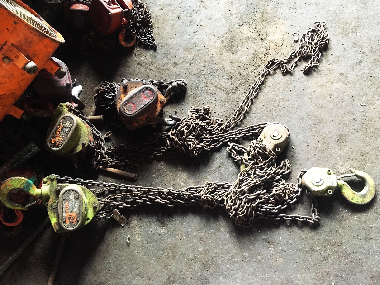 Products chain block kito 3 tons from japan