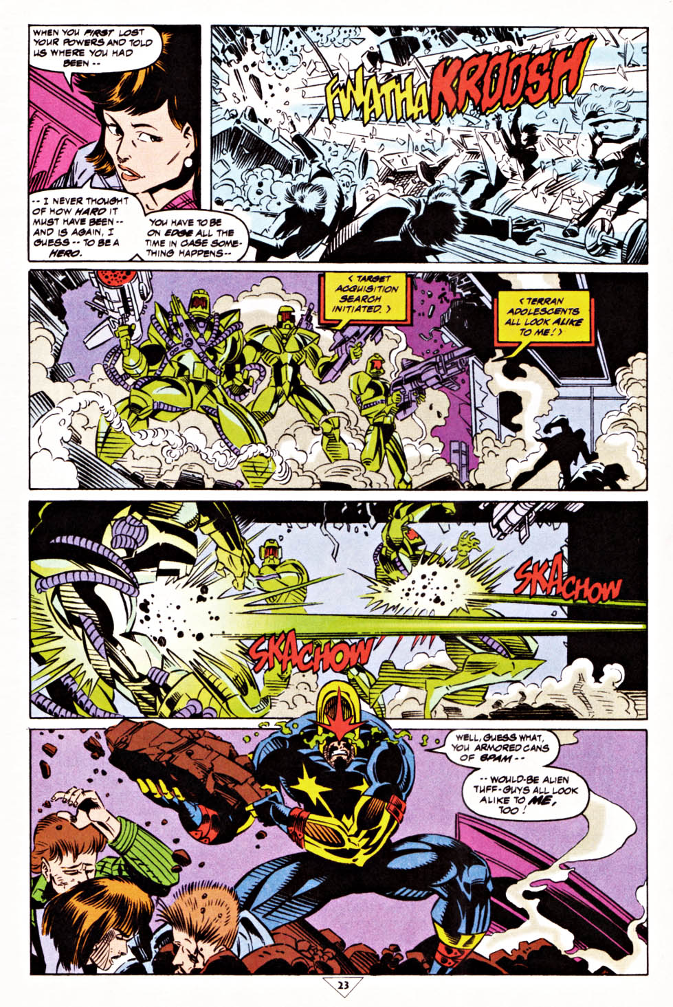 Read online Nova (1994) comic -  Issue #1 - 18