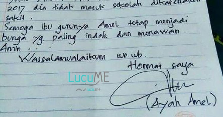 Surat Izin Sakit Paling Romantis Pakai Puisi, Bikin ...
