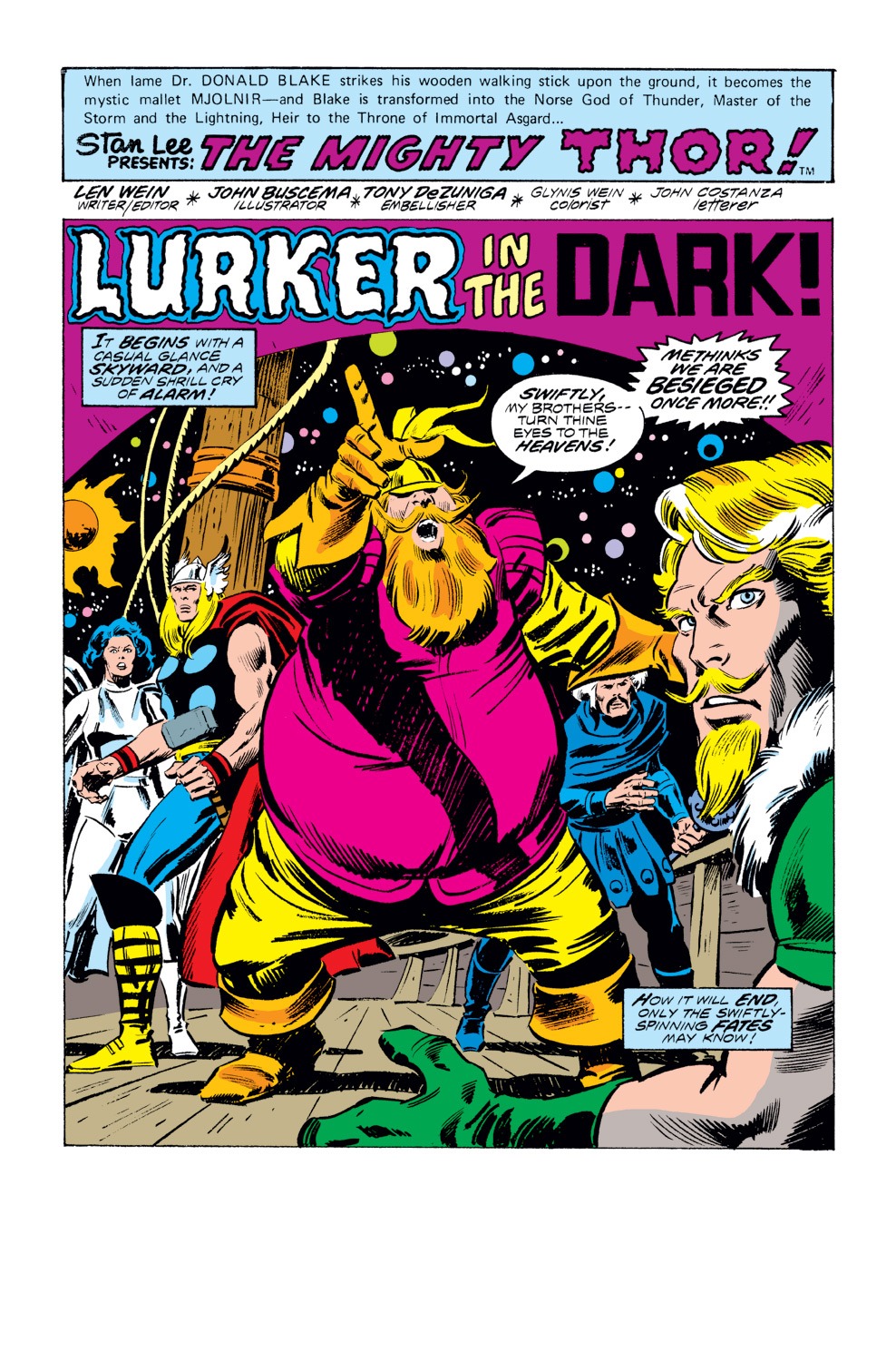 Read online Thor (1966) comic -  Issue #256 - 2
