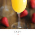 DELICIOUS STRAWBERRY PINEAPPLE MIMOSAS