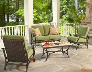 http://www.homedepot.com/p/Hampton-Bay-Pembrey-4-Piece-All-Weather-Wicker-Patio-Conversation-Set-with-Moss-Cushions-HD14206-2016/207183010