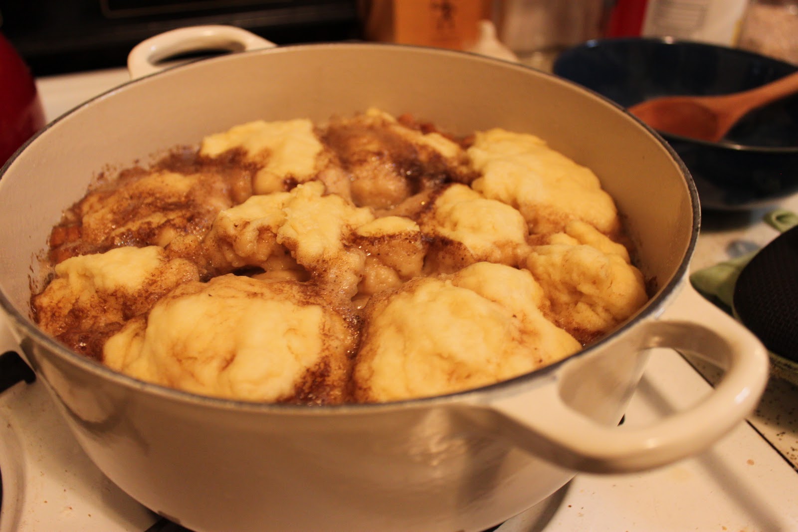 Keep the Hearth Fires Burning: Stewed Jack Rabbit and Dumplings