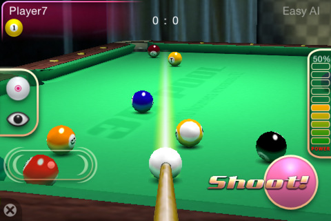 Jogo 3D Billiard 8 Ball Pool no Jogos 360