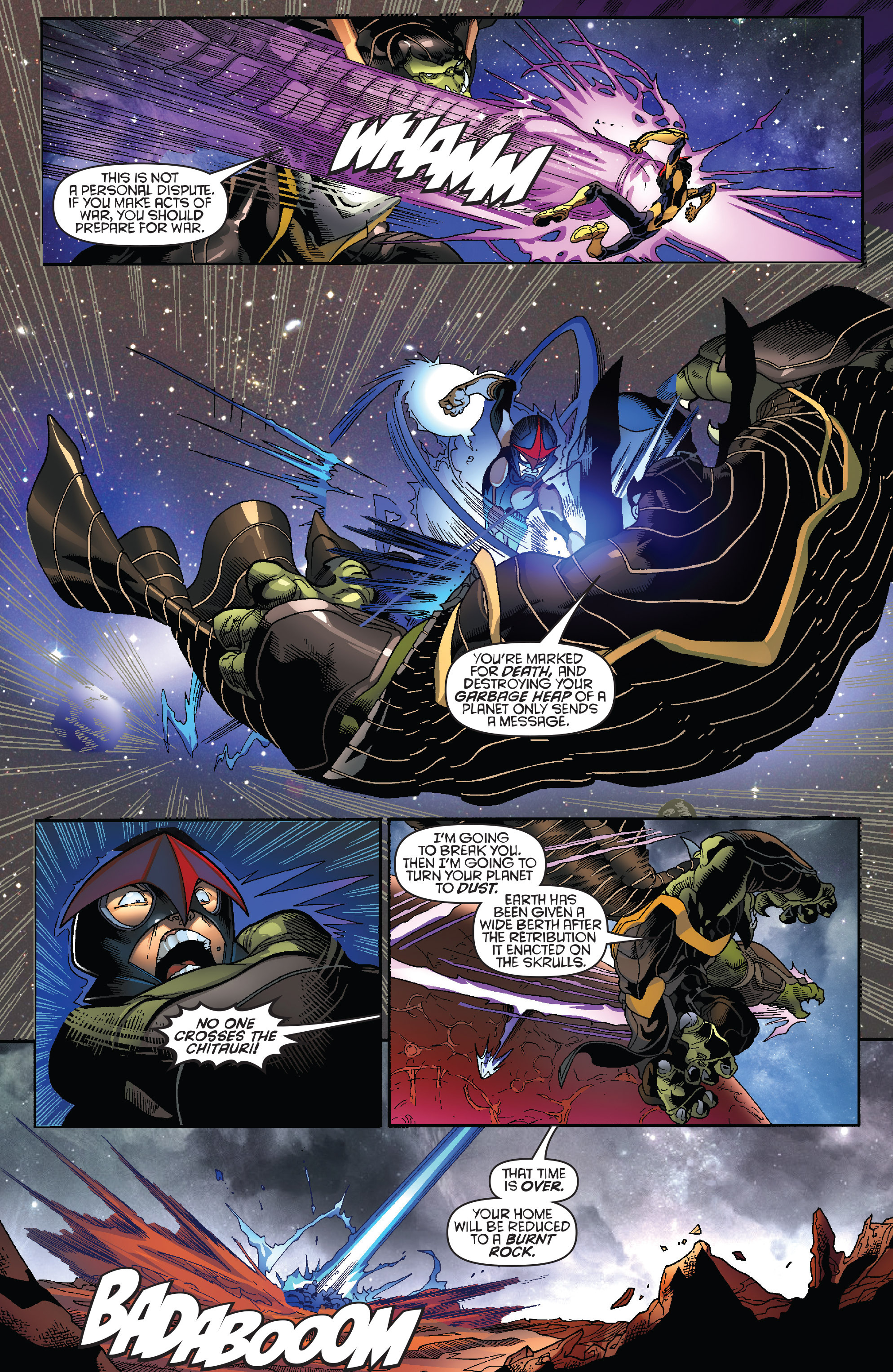 Read online Nova (2013) comic -  Issue #31 - 8