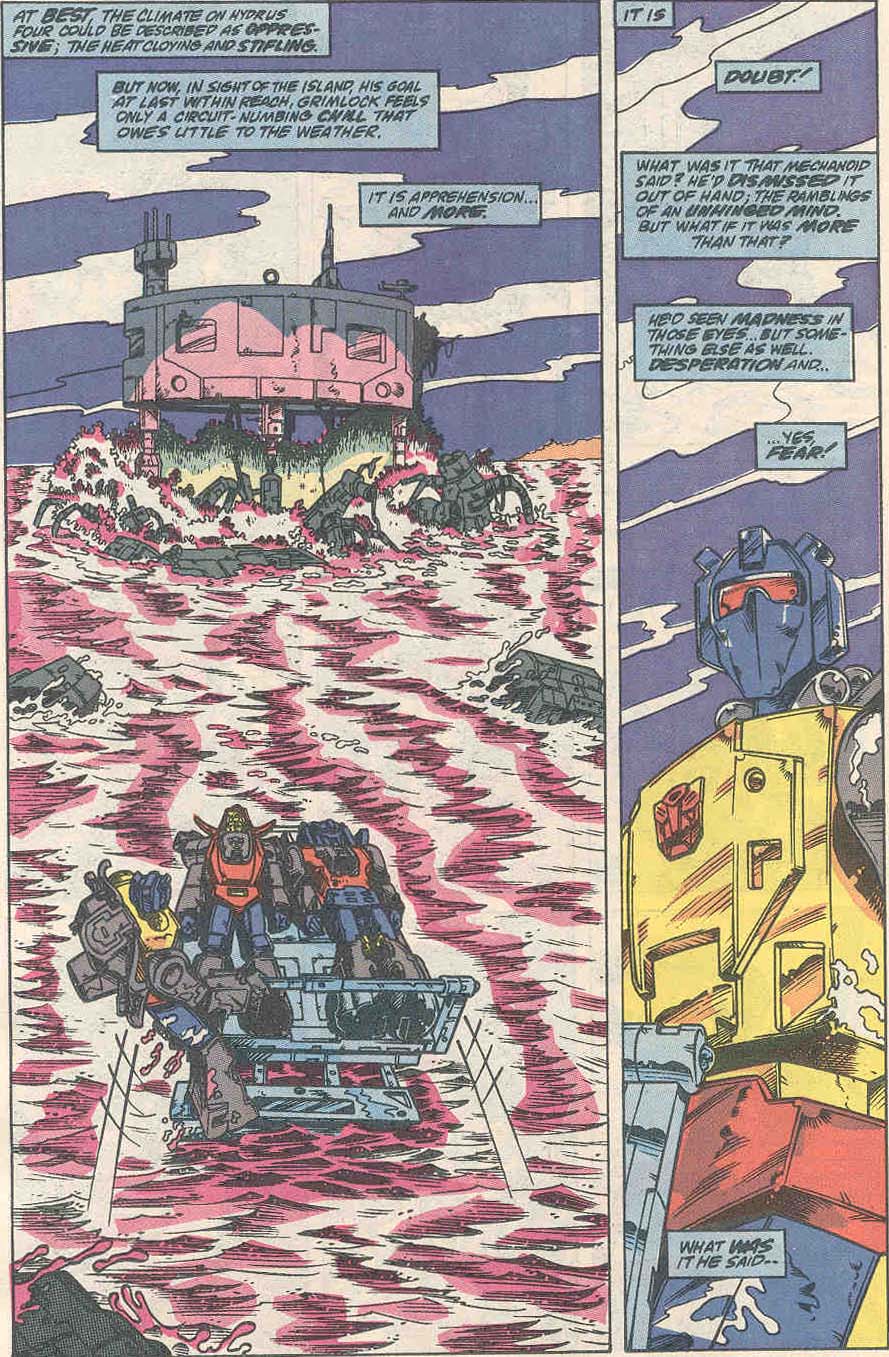Read online The Transformers (1984) comic -  Issue #70 - 16