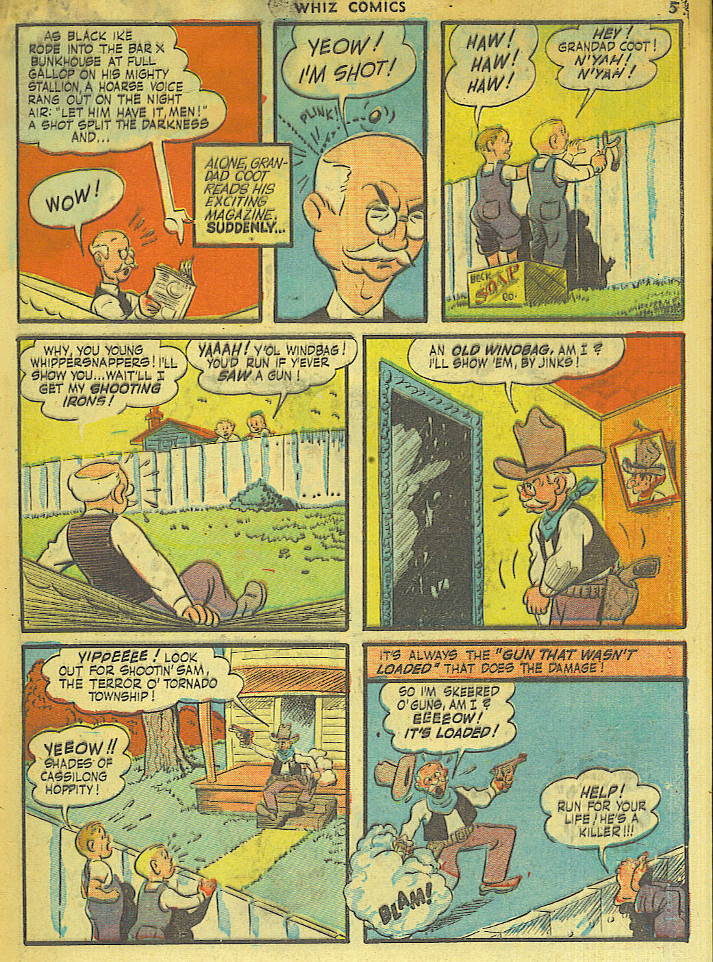 Read online WHIZ Comics comic -  Issue #46 - 4