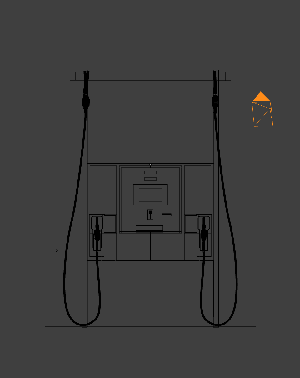 Shane's 3D Blender Models A realistic gas pump