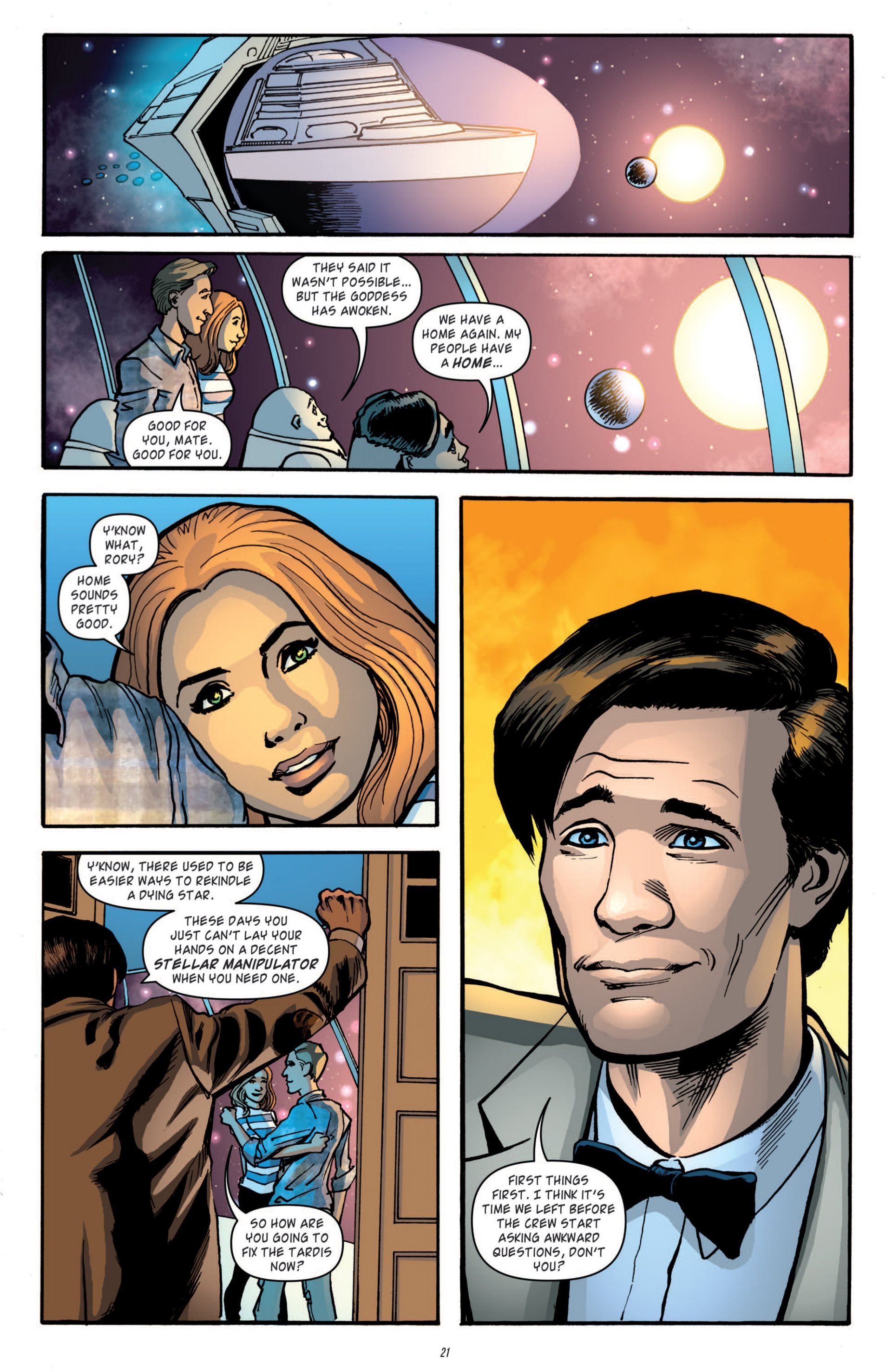 Read online Doctor Who (2012) comic -  Issue #6 - 23