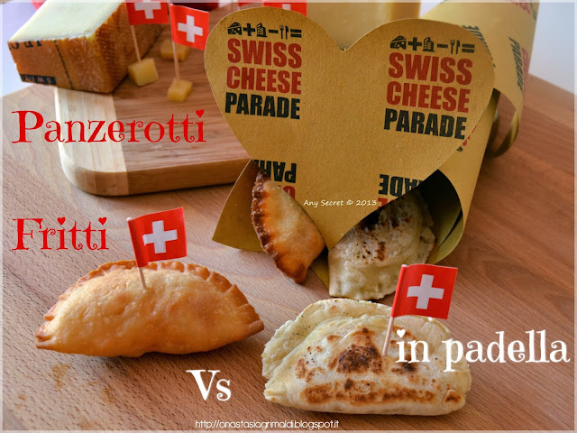 panzerotti con lievito madre al prosciutto e gruyère con il mio impasto passepartout per la swiss cheese parade!