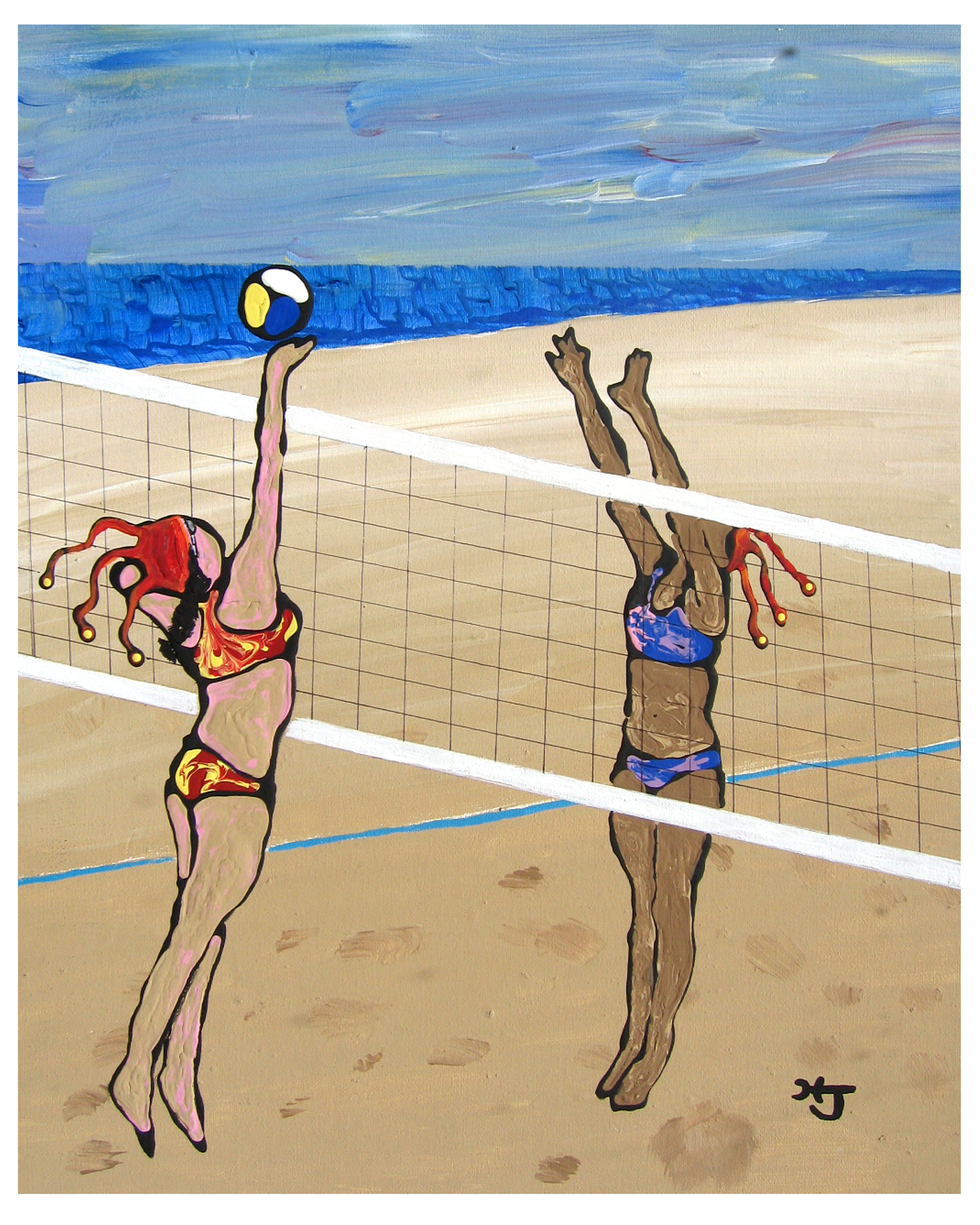 Рисунок волейболиста. Рисунок на тему волейбол. Коллаж на тему волейбол. Картина волейболистки. Нарисовать волейбол.