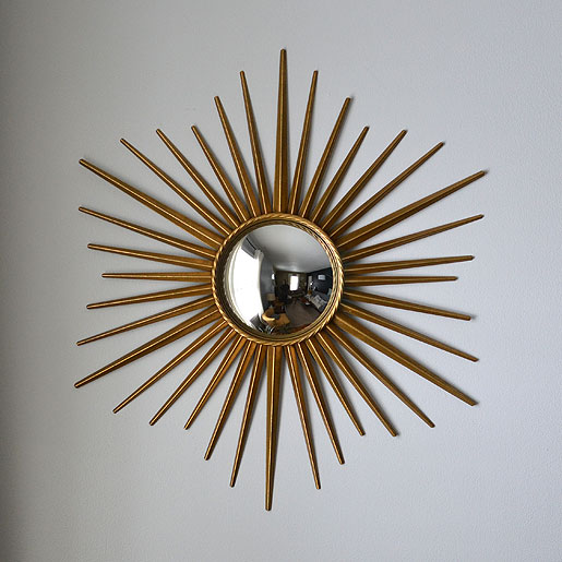 Metal Antique Gold Framed Mirror, Martha Stewart Living Mirror