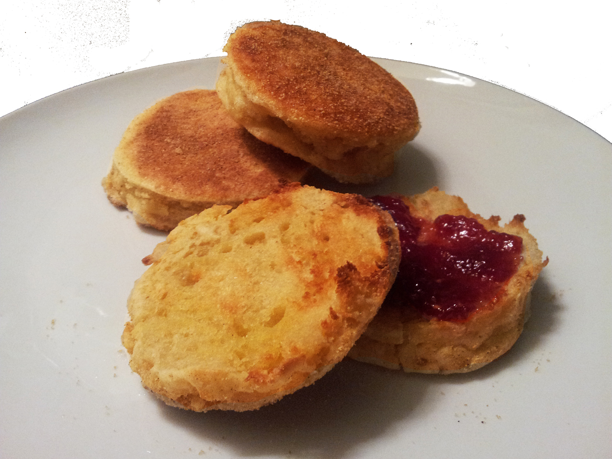 A Profound Hatred of Meat English Muffins...with nooks and crannies!