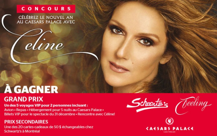 The Power Of Love - Celine Dion: VIP trip to Las Vegas for show Celine