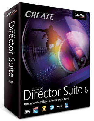 CyberLink Director Suite 6.0 poster box cover